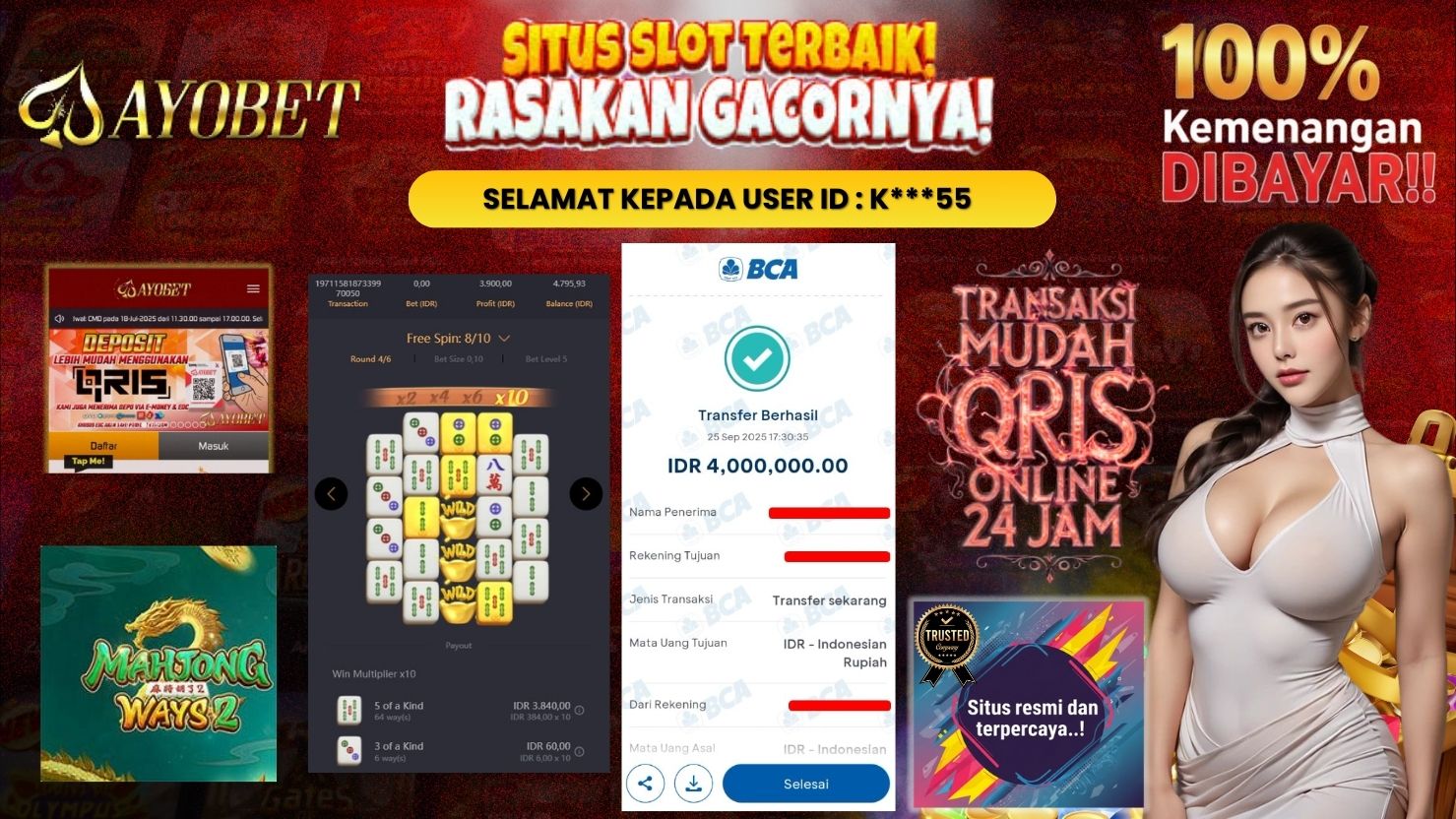 AYOBET JACKPOT SLOT MAHJONG WAYS 2